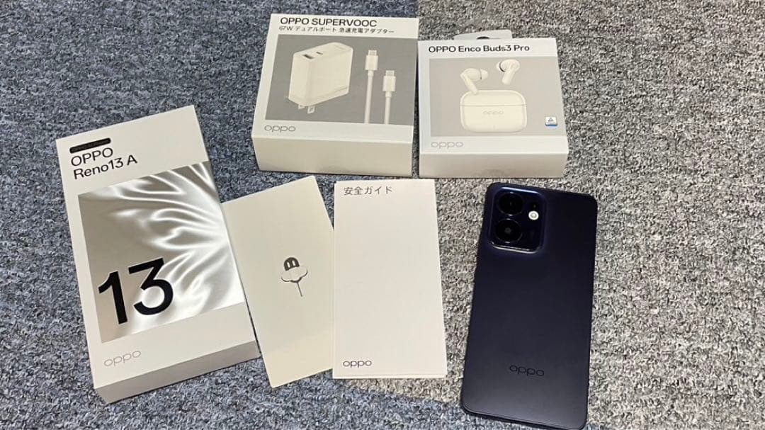 OPPO Reno13 A 限定BOX ネイビー SIMフリー