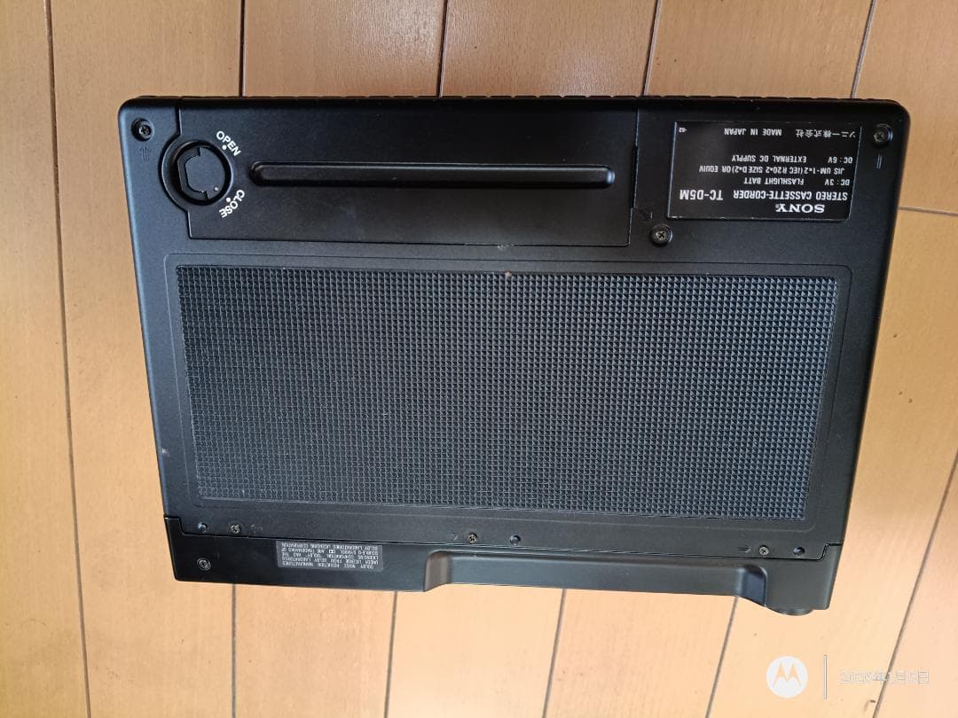 【美品】SONY TC-D5M デンスケ　カセットプレーヤー