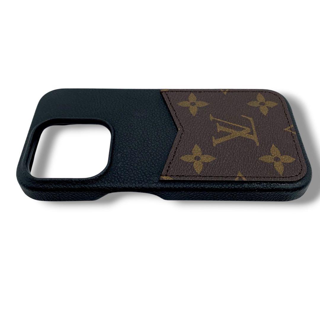 美品✨ルイヴィトン バンパー iPhone15 Pro スマホケース モノグラム