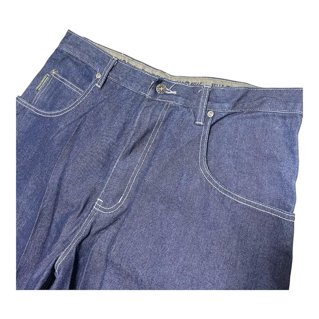 レイジ 様★pelle pelleペインターデニム バギー 極太 ワイド 36