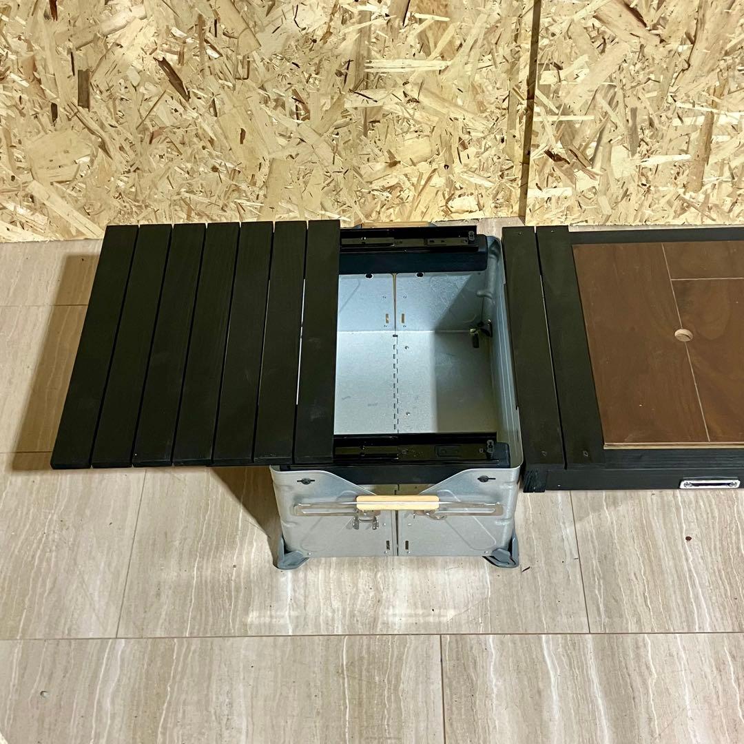 在庫品　シェルコン25用　スライド天板２枚　ブリッジテーブルLサイズセット