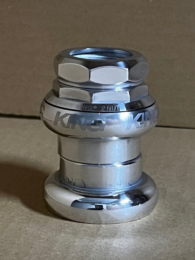 い*ぬ様 加工 クリスキング 2nutヘッドパーツ 1インチ oldmtbリヴェ