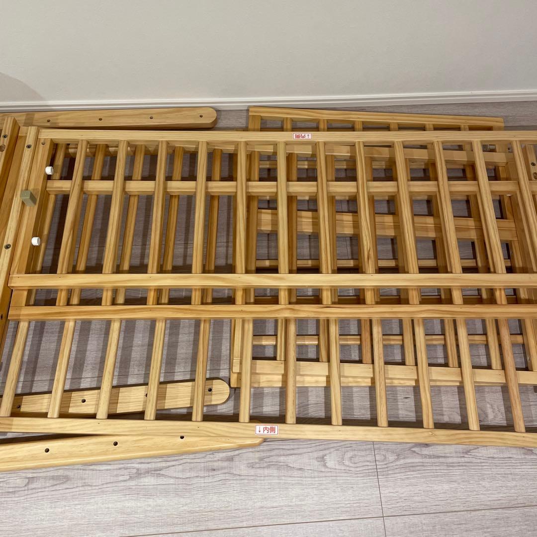 【jozawan】トールWオープンベビーベッド