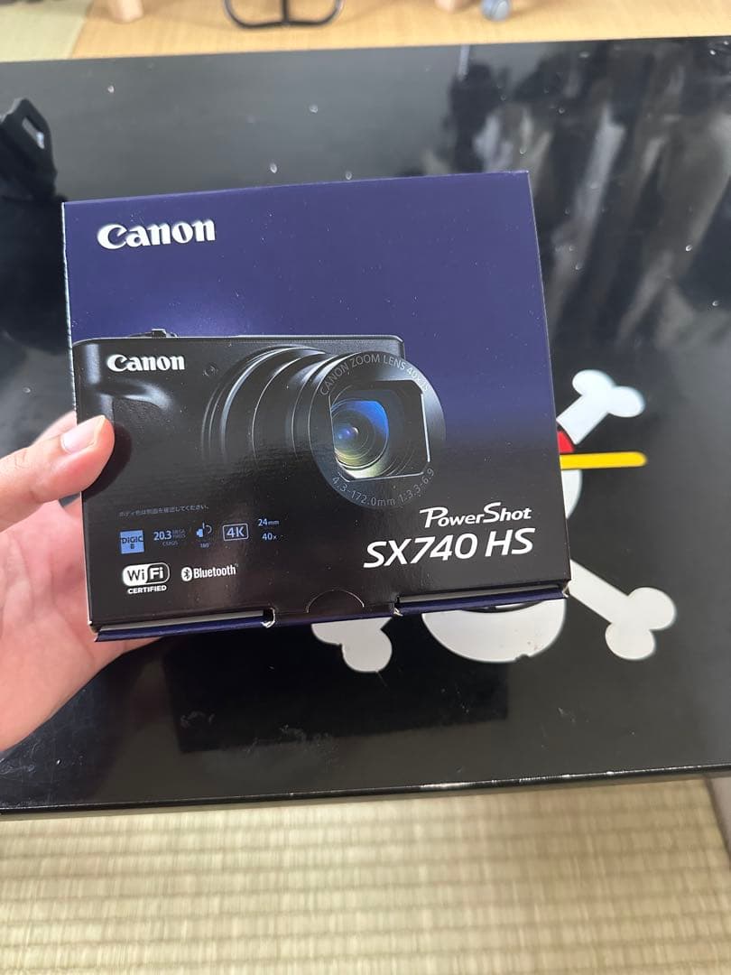 【新品未開封品】キヤノン POWERSHOT SX740 HS ブラック
