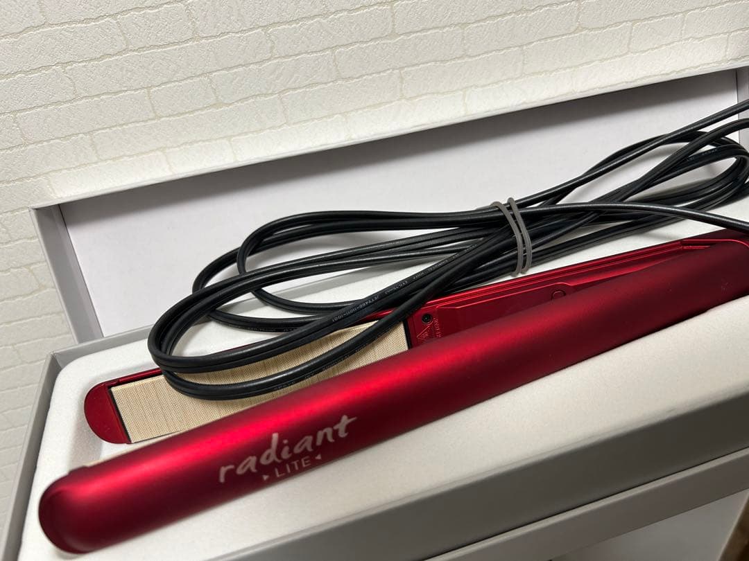 ラディアント シルクプロ ヘアアイロン ライト