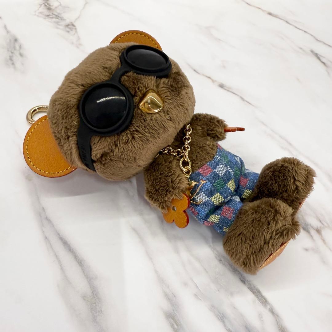 【新作即納】新品未使用 ルイヴィトン バッグチャーム・LV ルイ ベア ブラック