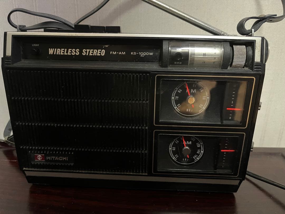 HITACHI WIRELESS STERED RADIO ラジオ