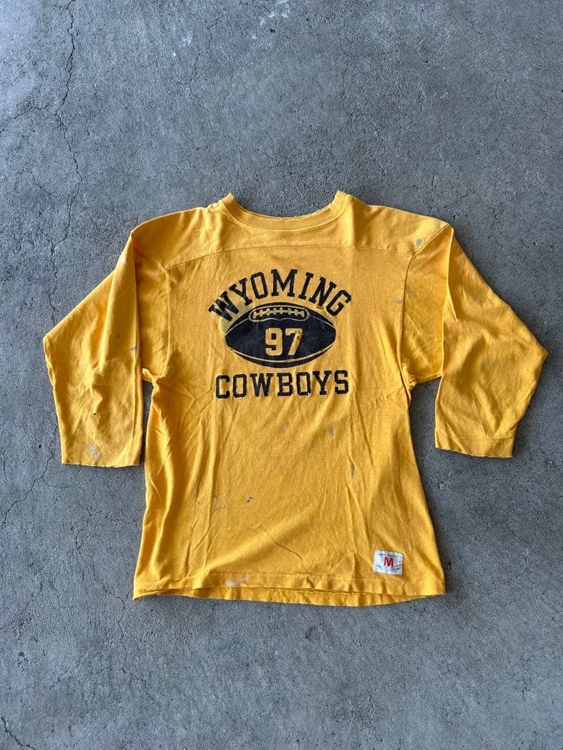 【希少】 70s ChampionフットボールTシャツ バータグ