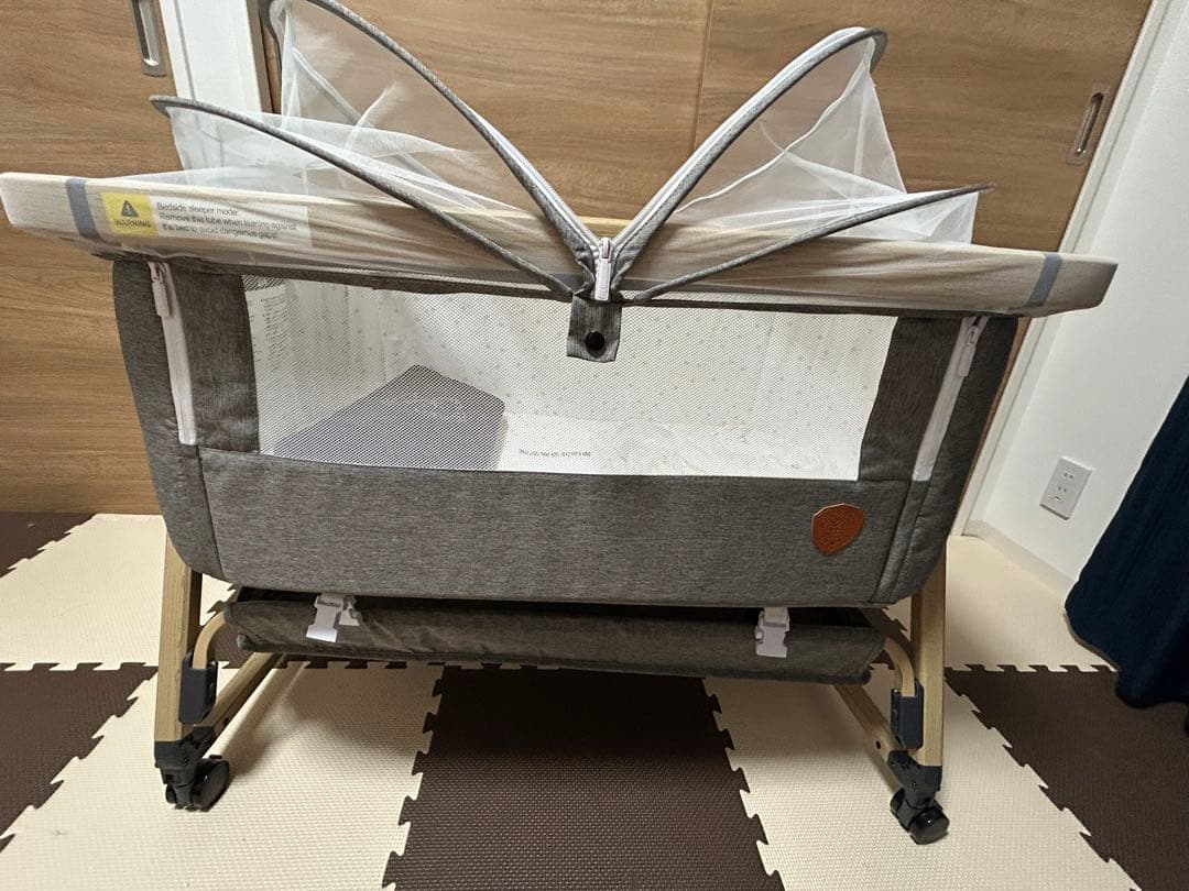 blueHZDMJベビーベッド・ベビーアラーム