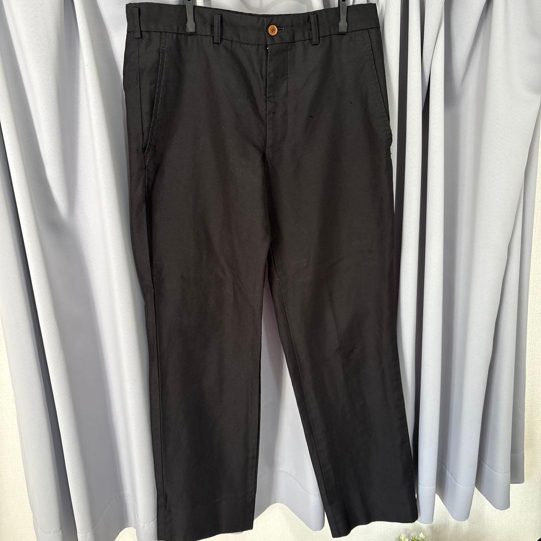 comme des garcons homme plus ポリ縮スラックス