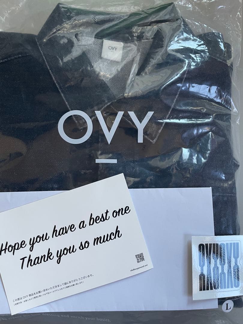 ジャケット・アウター OVY Japan Black Washed 2nd Denim Jacket