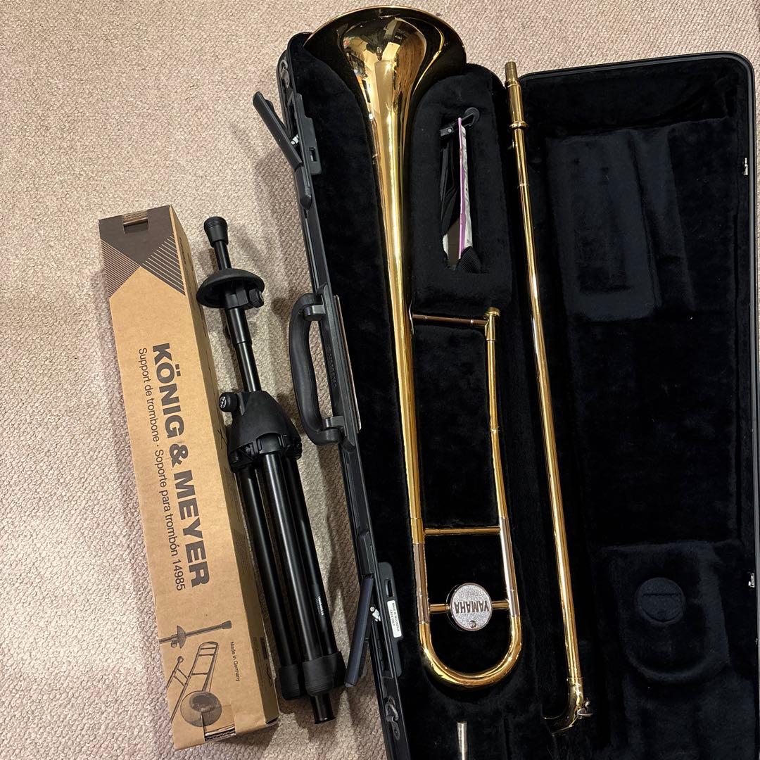 YAMAHA トロンボーン　YSR-354 スタンド同梱！