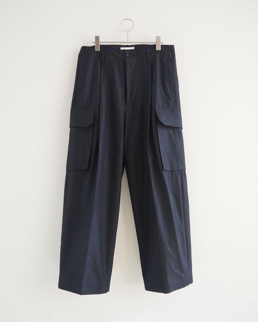 パンツ blurhms Drill Chambray SuperWide6PSlacks