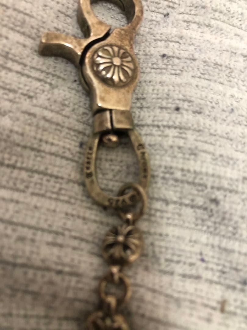 フローラルデザイン ウォレットチェーン　ch風