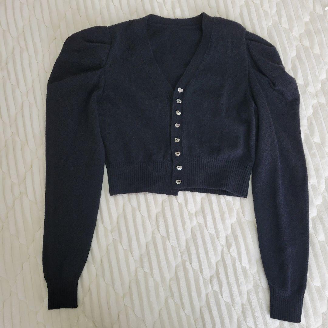 シーニュ Cygne ハートボタンカーディガン