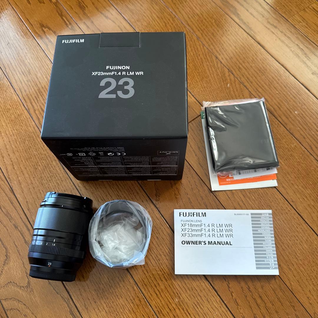 保証・おまけあり XF23mmF1.4 R LM WR LH-XF23 II
