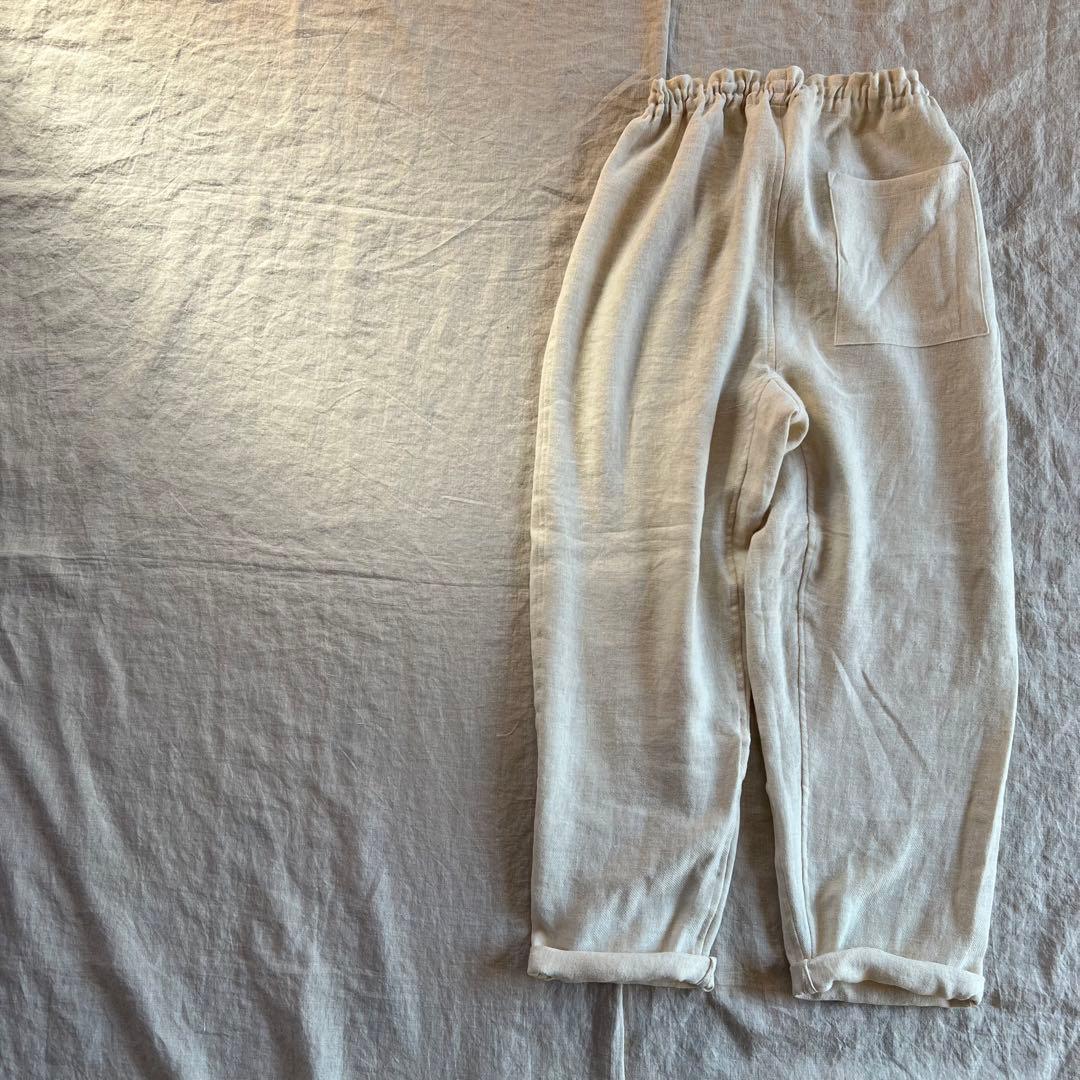 リネンウールのもんぺ　オフ