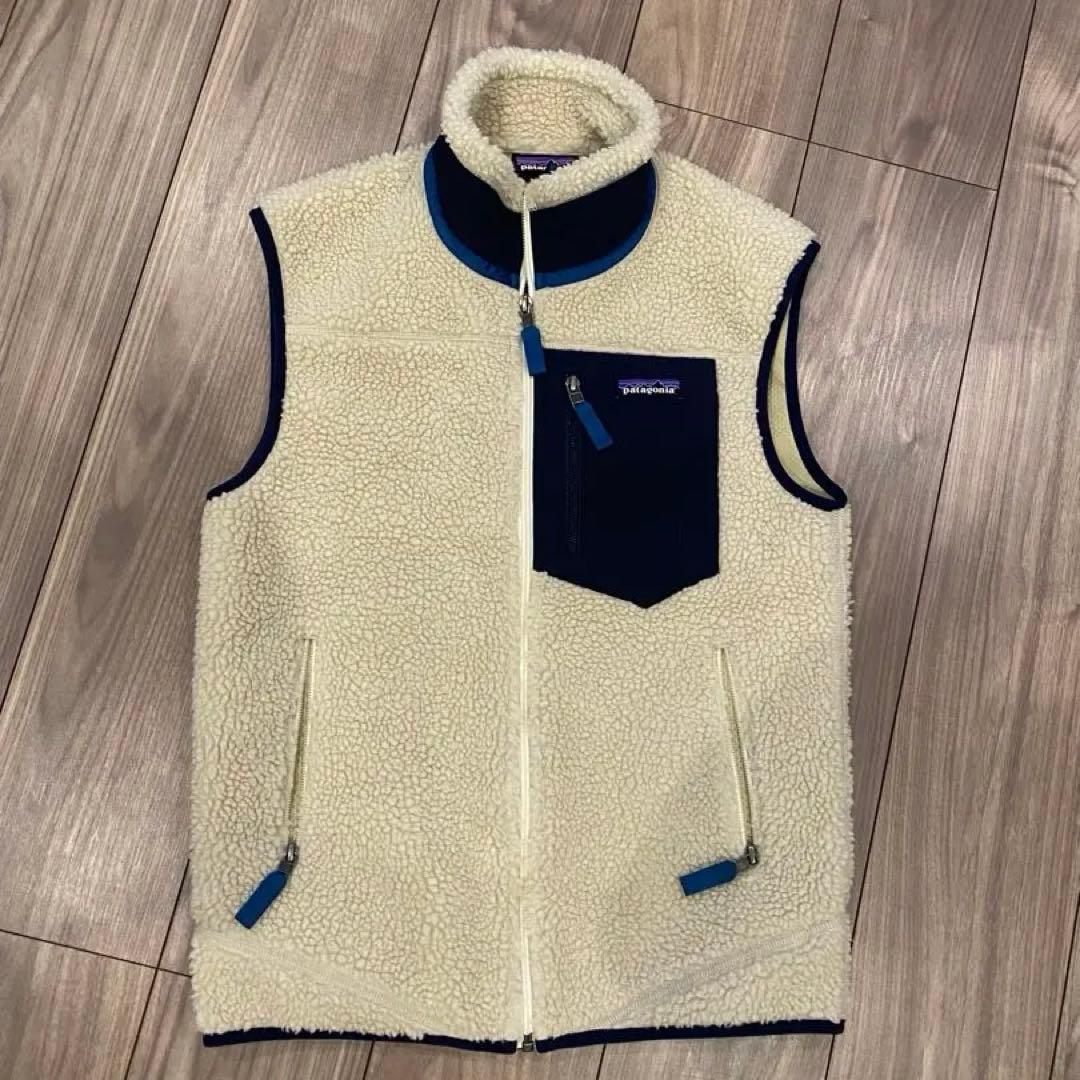 【美品】 patagonia フリースベスト M