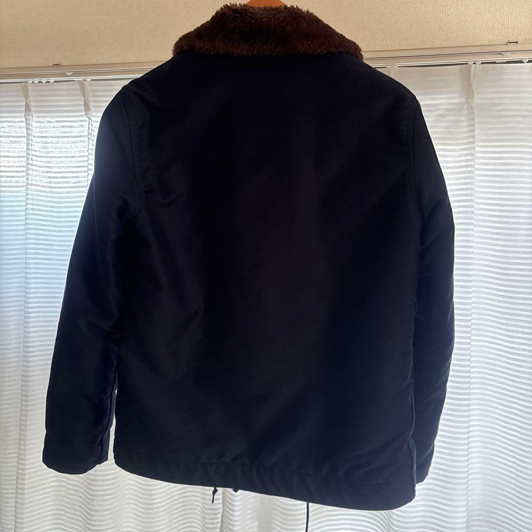 ALPHA INDUSTRIES ミリタリージャケット ネイビー M