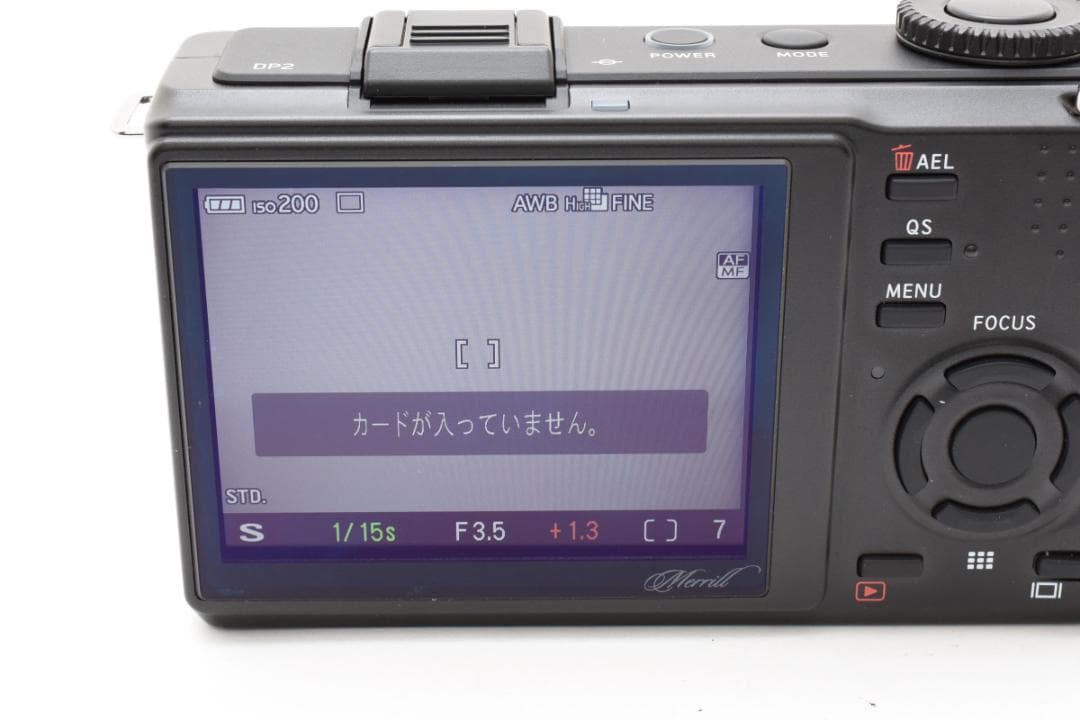 SIGMA DP2 Merrill シグマ メリル デジカメ コンデジ 訳あり