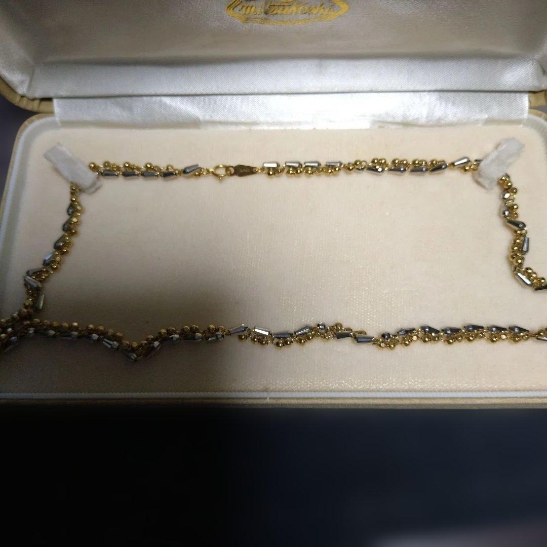 750 850PL刻印　コンビデザインネックレス