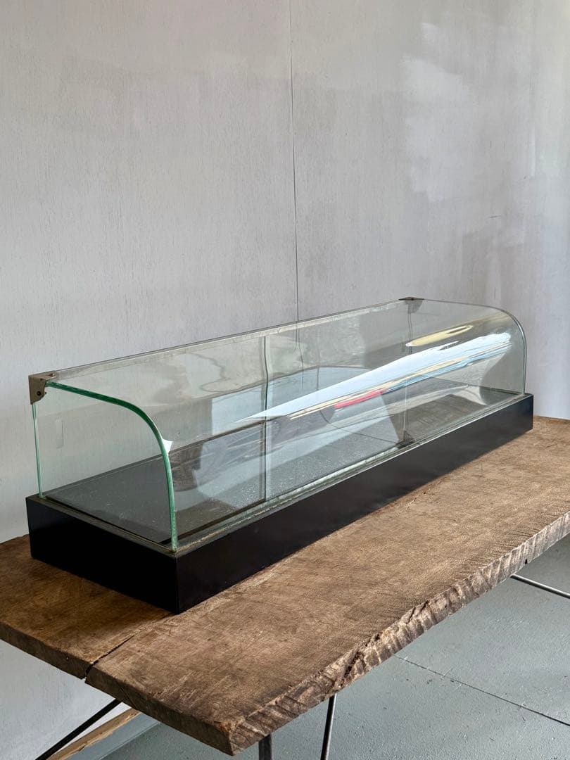 ラウンド ガラスショーケース ディスプレイケース ジュエリーケース ヴィンテージ