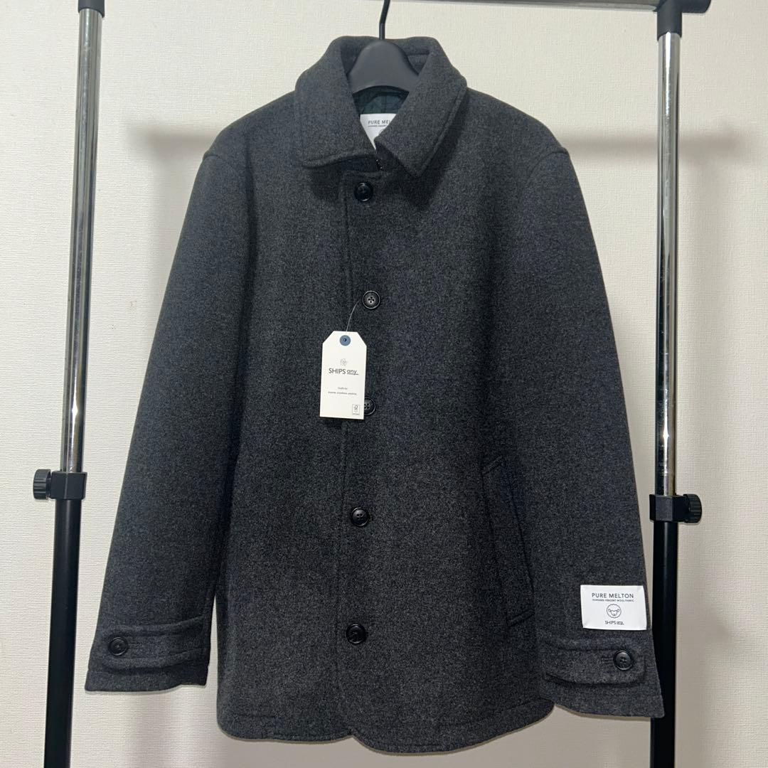 s*9様 SHIPS any: PURE WOOL MELTON シングル Pコ
