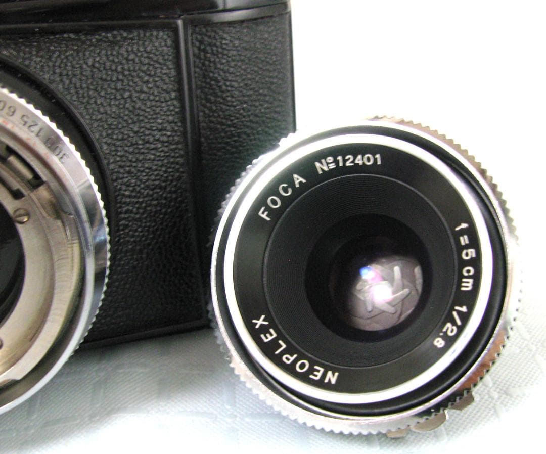 ダ*ル様 希少★FOCA FLEXⅡ一眼レフNEOPLEX1/2.8f＝5cmF