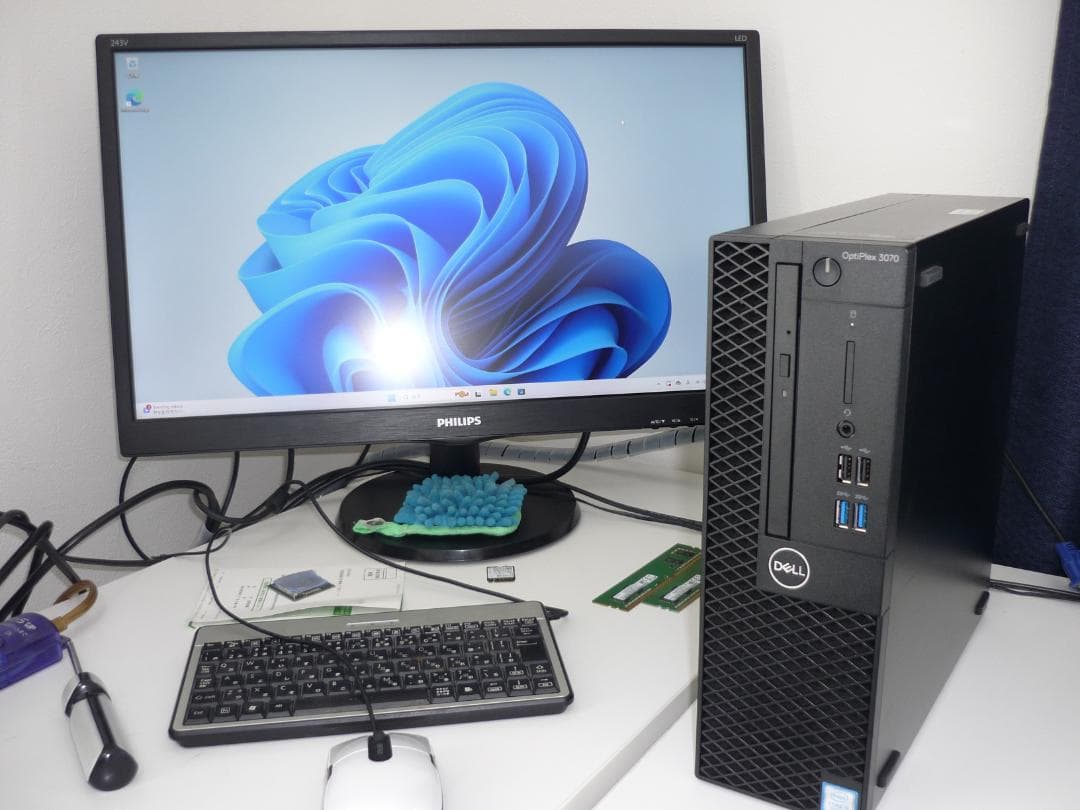 Windowsデスクトップ DELLOptiplex3070 i5-9400/8GB/256GB/320GB