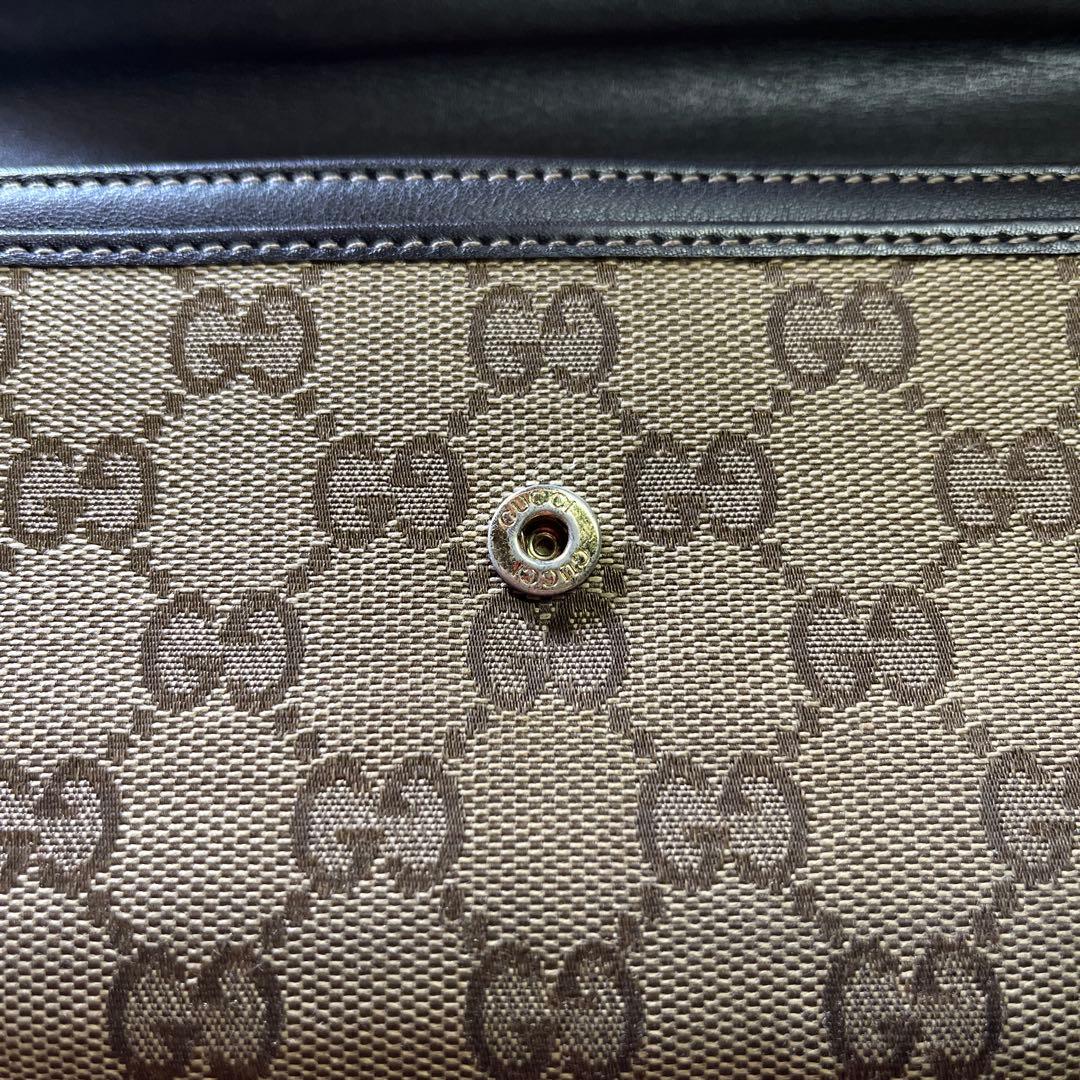 本日限定価格　GUCCI グッチ　二つ折り長財布　GGキャンバス　ラブリーハート