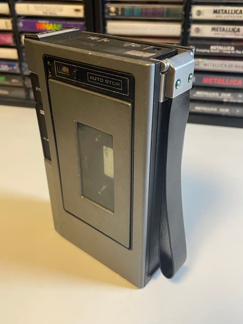 整備品　National RQ-317 ポータブルカセットプレーヤー