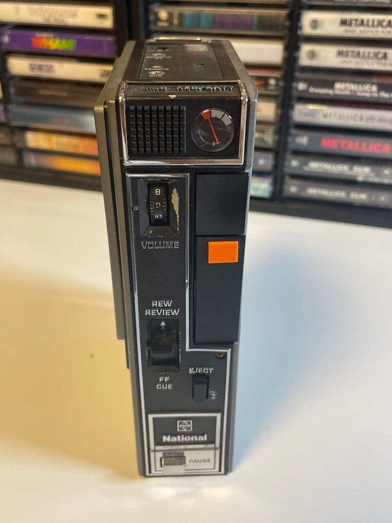 整備品　National RQ-317 ポータブルカセットプレーヤー