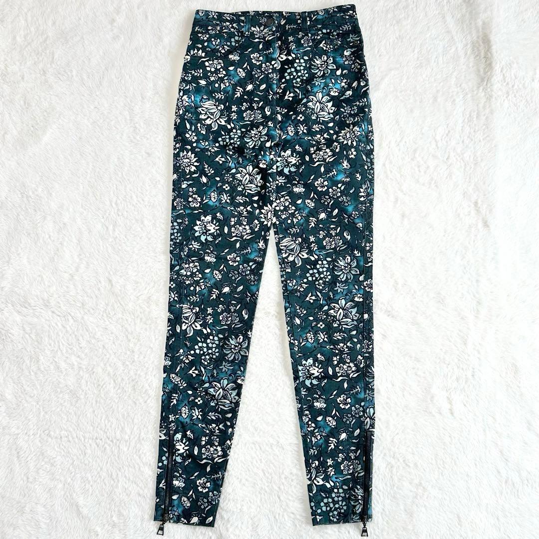 極美品✨LOUIS VUITTON ルイヴィトン 花柄 パンツ LVロゴ 総柄