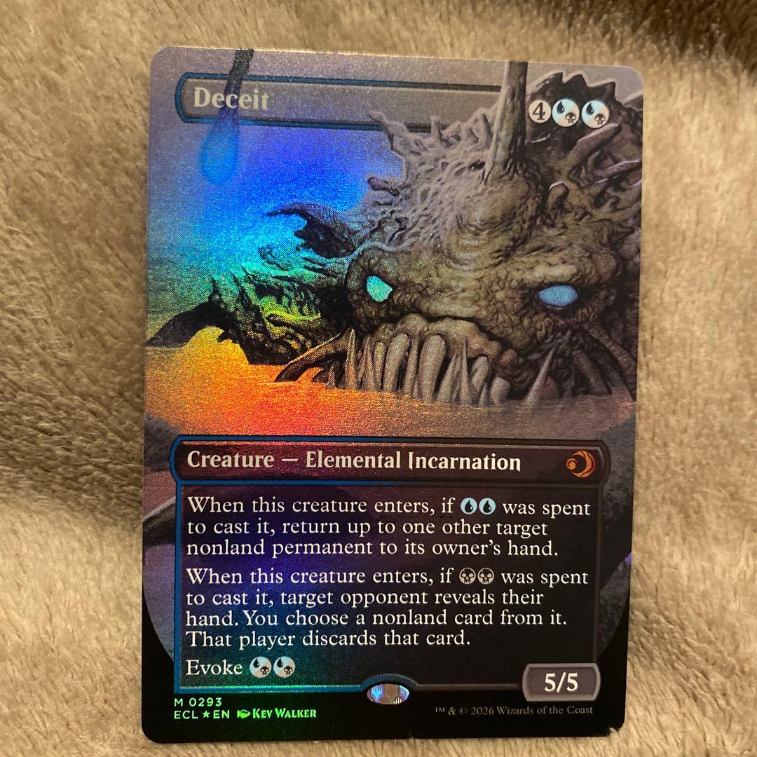 英語版　欺瞞　foil Deceit