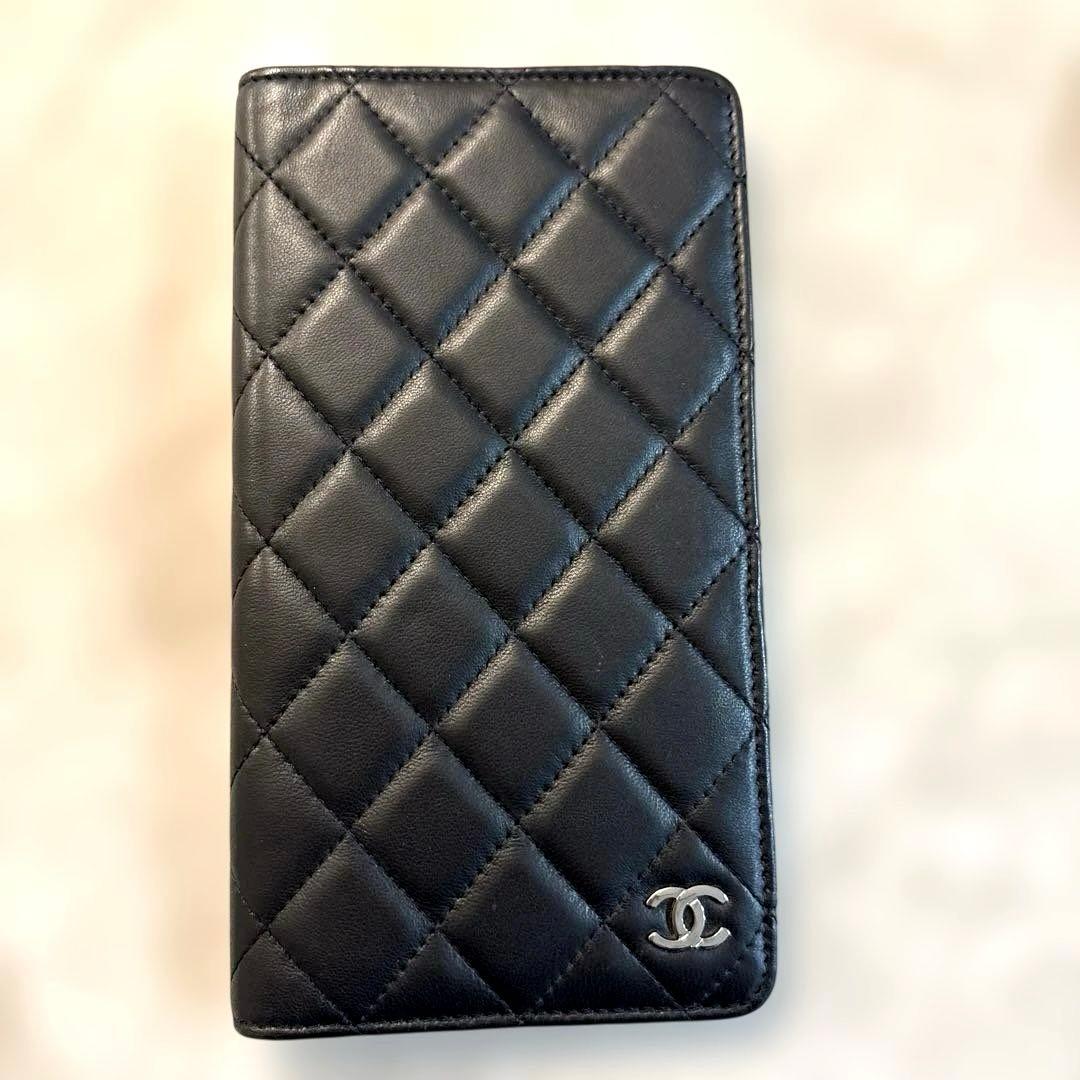 CHANEL⭐︎シャネル マトラッセ ラムスキン 手帳カバー