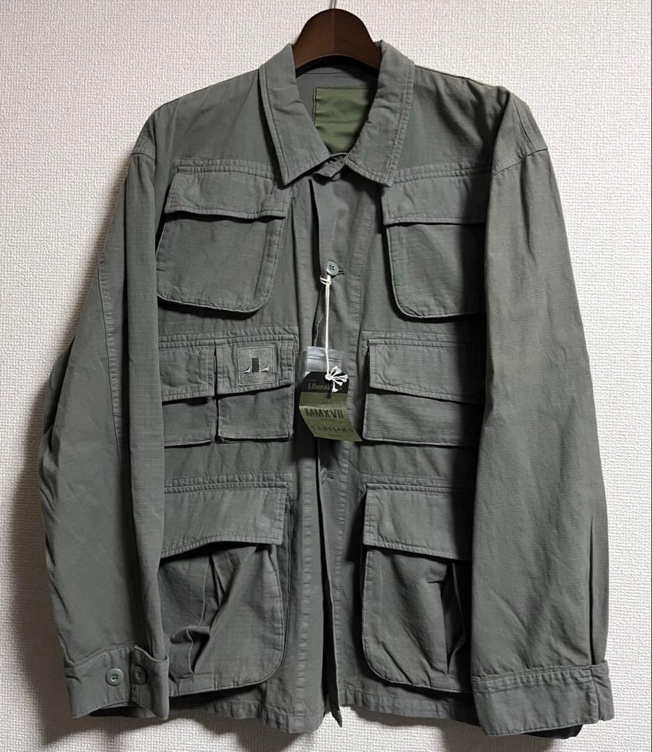 ジャケット・アウター LIBERAIDERS RIP STOP FATIGUE JACKET