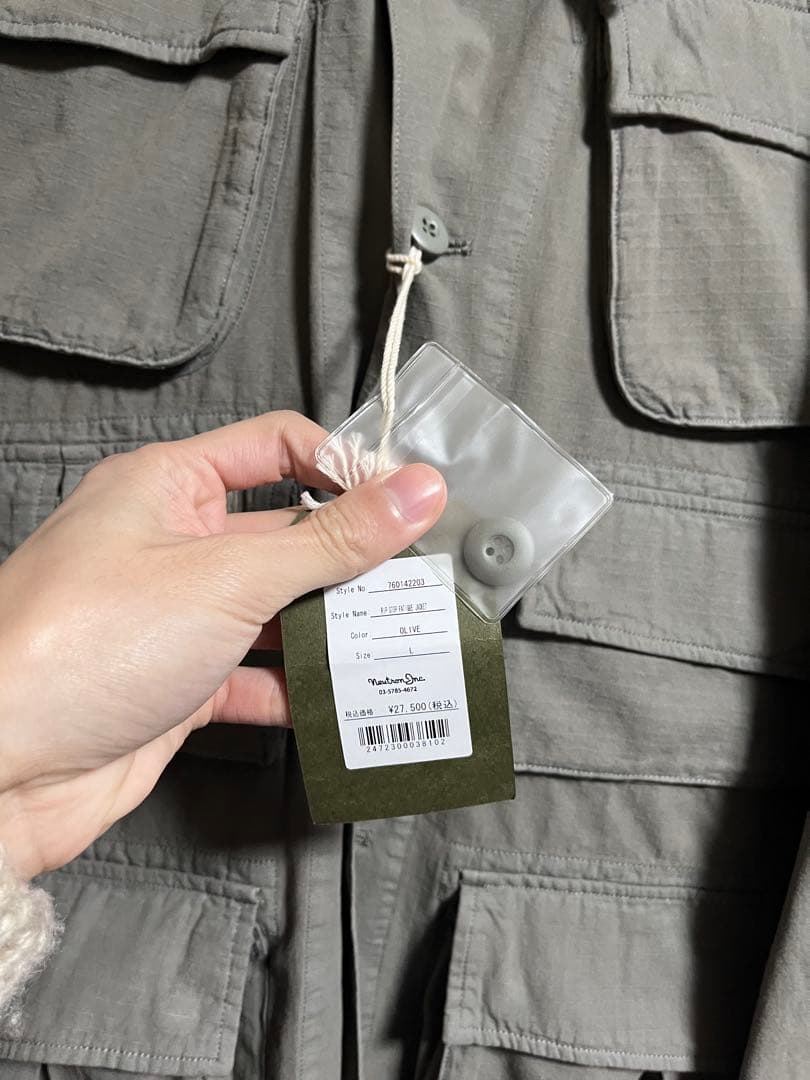 ジャケット・アウター LIBERAIDERS RIP STOP FATIGUE JACKET