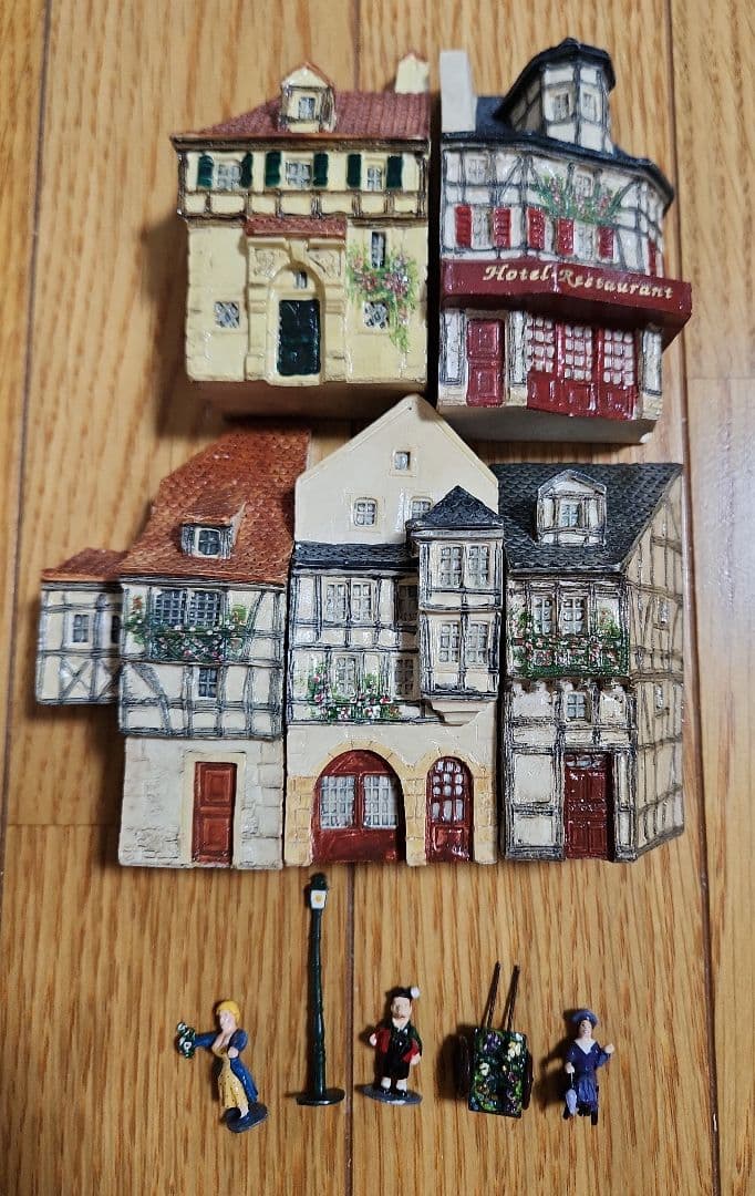 【期間限定】J.Carlton ミニチュアハウス 5点セット ヴィンテージ