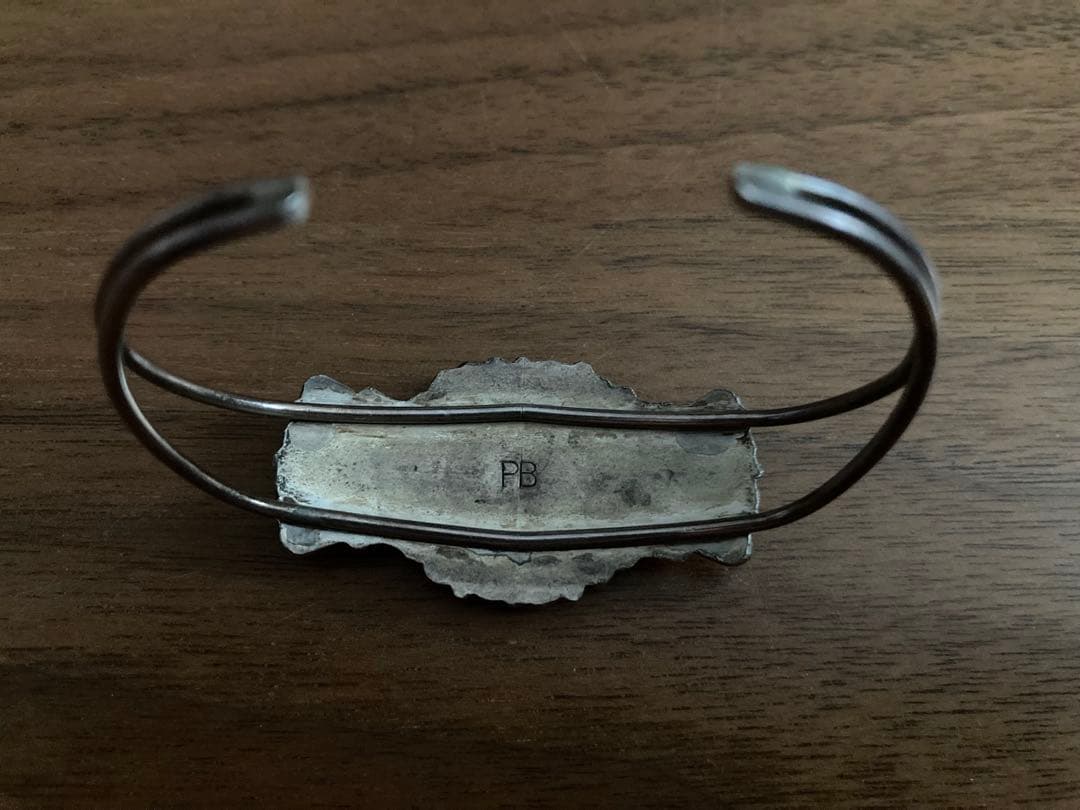 HARPO アルポ ターコイズ バングル シルバー ブレスレット