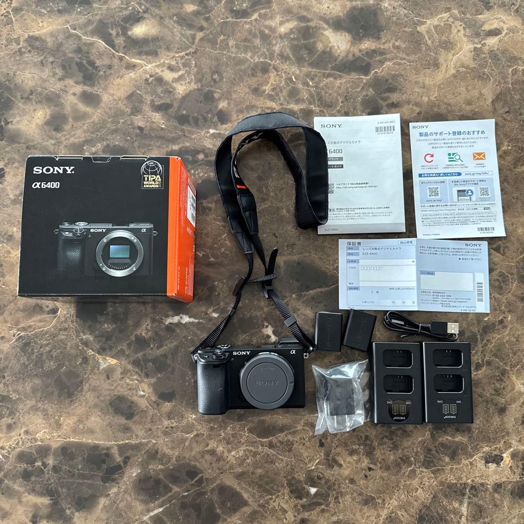 【3139枚！】SONY α6400 ミラーレスカメラ 本体