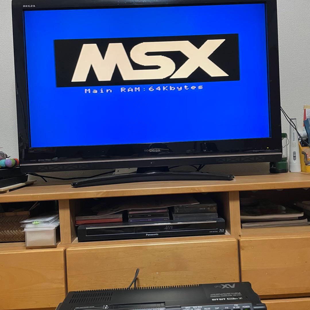 MSX2+ SONY HB-F1XV 起動確認済み