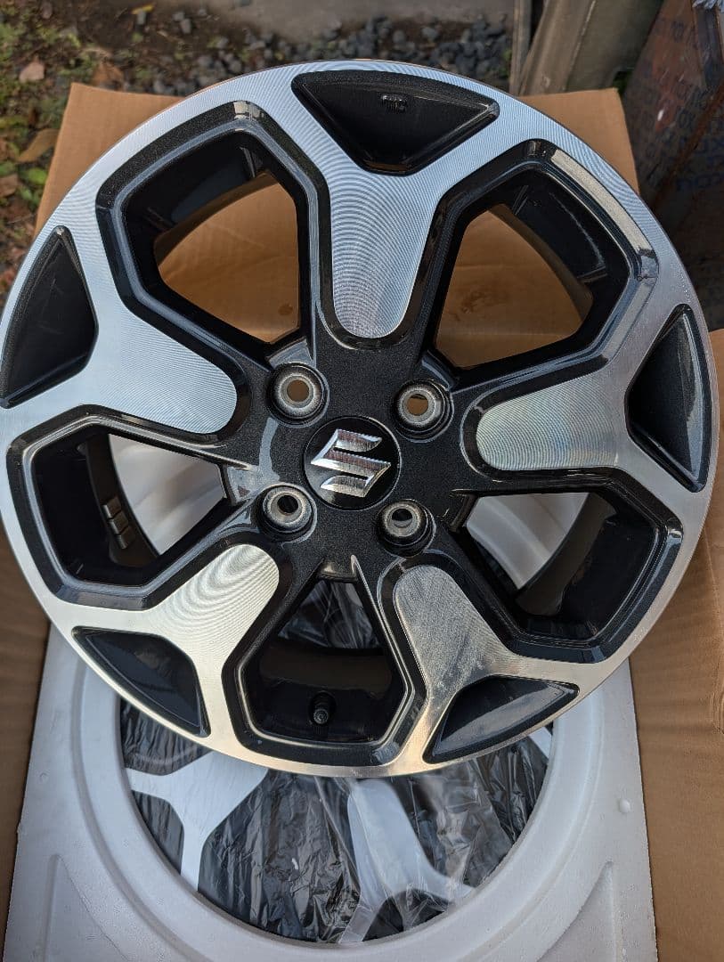 ハスラー　X　純正ホイール　15インチ　美品　No.1