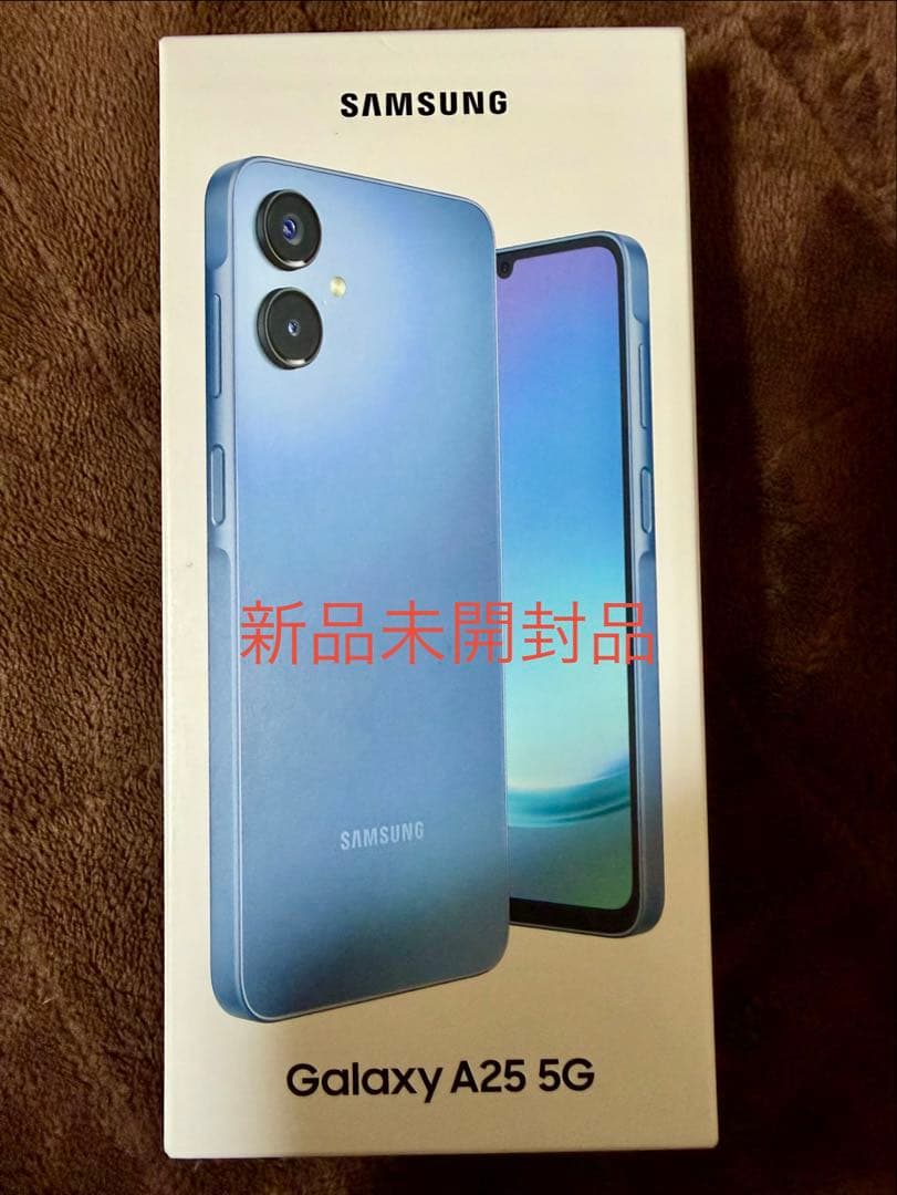 新品未開封 Samsung Galaxy A25 5G 本体 Blue