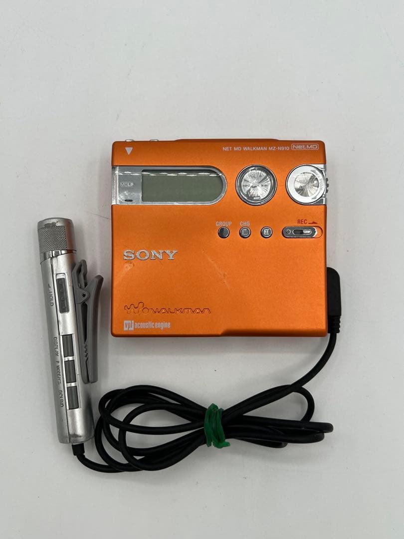 SONY MZ-N910 ポータブル MDレコーダー