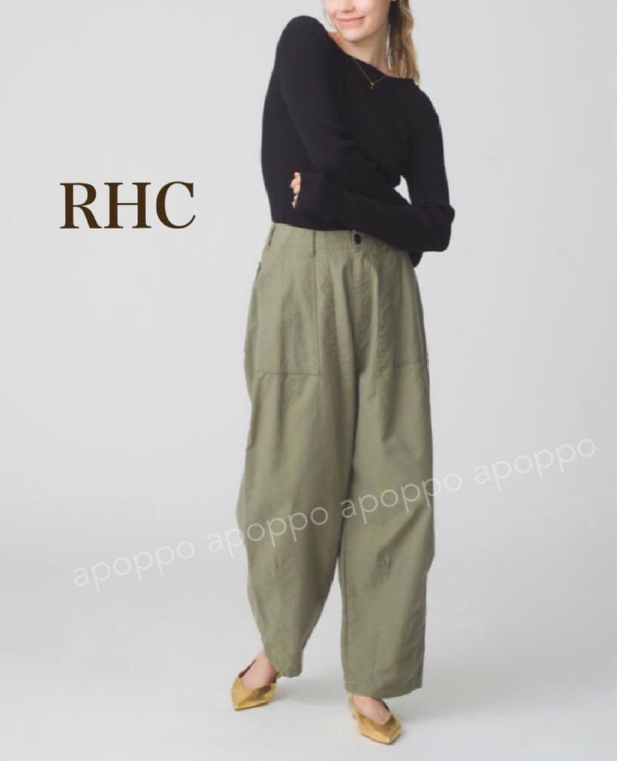 RHC Wide Military Pants カーキ XS