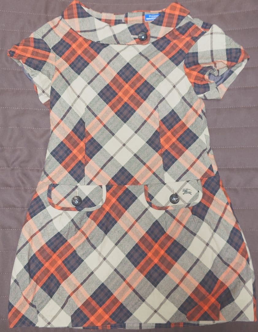 BURBERRY　BLUE　LABEL　チェックワンピース