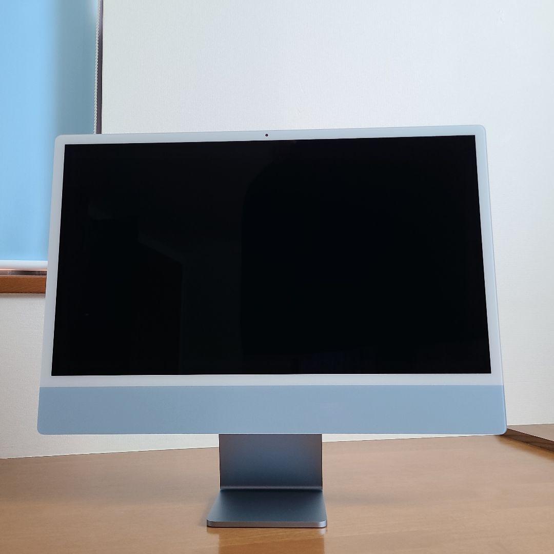 【R7年4月購入品】iMac 24インチ M3 16GBメモリ512GB SSD