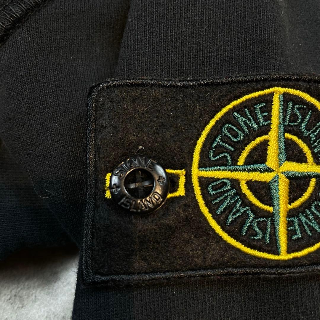 STONE  クルーネックスウェット ワッペンロゴ Mサイズ