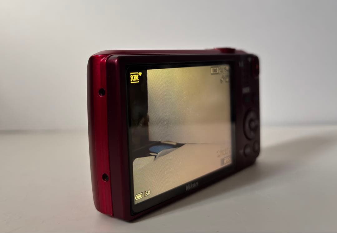 Nikon COOLPIX レッド 12倍光学ズーム　used