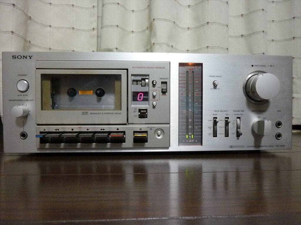 SONY ソニー カセットデッキ TC-K50 修理済 全機能動作 概美品